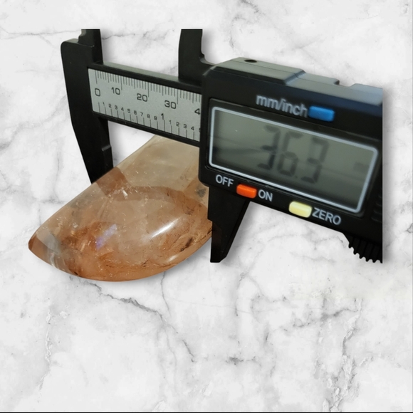 Stunning Fire Quartz Moon - Picture 5 of 7